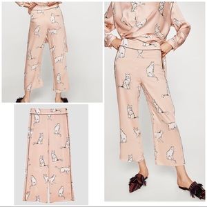 zara cat pants